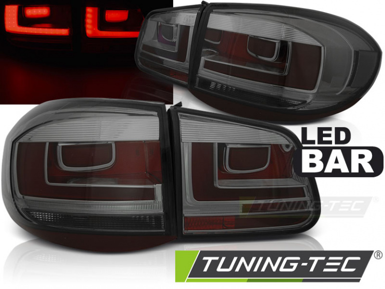 LED Upgrade Design Rückleuchten für VW Tiguan 07-11 rauch